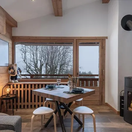 Elégance Alpine - Proche Centre De Appartamento Megève